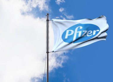 pfizer, Logos Görsel Sunum - Arkaplan Tasarımı.