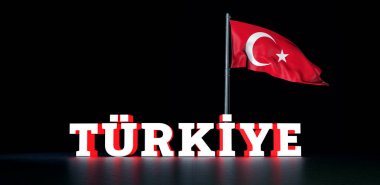 Türk Bayrağı Dalgalanıyor, Türkiye Cumhuriyeti - Tercüme: Dalgalanan Türk Bayragi