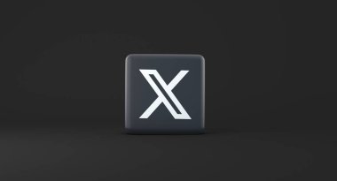 X, Sosyal Ağ, Görsel Logo Tasarımı - X Corp. Teknoloji Şirketi.