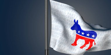 Amerika Birleşik Devletleri Demokratik Eşek Logosu - Demokrat Parti