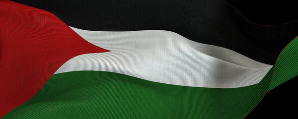 Палестинский государственный флаг - Палестинский национальный флаг.