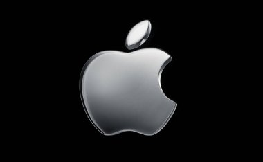 Apple, Apple Logosu 3D Görsel Tasarım - Sosyal Ağlar ve Haberler için Apple resmi. Mayıs 2024, İstanbul - Trkiye (3D Render)