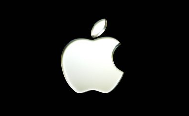 Apple, Apple Logosu 3D Görsel Tasarım - Sosyal Ağlar ve Haberler için Apple resmi. Mayıs 2024, İstanbul - Trkiye (3D Render)