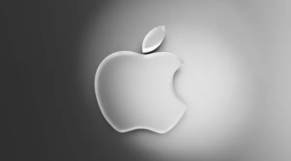 stock image Apple, Apple Logo 3D Visual Design - Apple image for Social Networks and News. May 2024, Istanbul - Trkiye (3D Render)