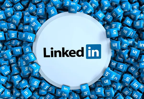 Linkedin Linkedin Logo Visual Presentation Social Media Background ...