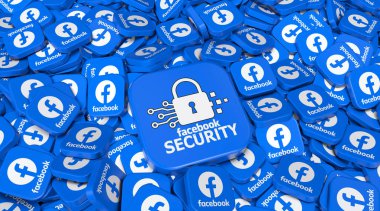 Facebook, Sosyal Medya Logoları Görsel Sunum - Facebook Arkaplan Tasarımı