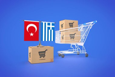 Yunanistan, Yunanistan Cumhuriyeti, Türkiye, E-ticaret platformları. 3B Görsel Tasarım