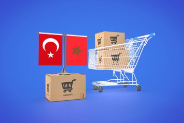 Fas, Fas Krallığı, Türkiye, E-ticaret platformları. 3B Görsel Tasarım