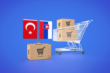 Slovakya, Slovakya Cumhuriyeti, Türkiye, E-ticaret platformları. 3B Görsel Tasarım