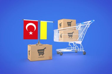 Ukrayna, Türkiye, E-ticaret platformları. 3B Görsel Tasarım