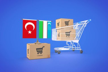 Özbekistan, Özbekistan Cumhuriyeti, Türkiye, E-ticaret platformları. 3B Görsel Tasarım