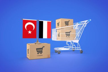 Yemen, Yemen Cumhuriyeti, Türkiye, E-ticaret platformları. 3B Görsel Tasarım