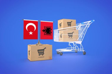 Arnavutluk, Arnavutluk Cumhuriyeti, Türkiye, E-ticaret platformları. 3B Görsel Tasarım