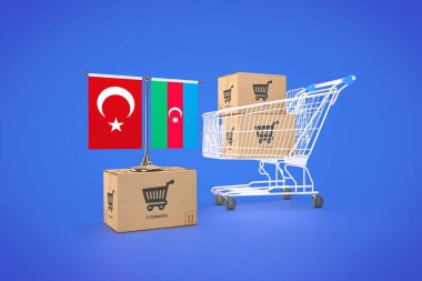 Azerbaycan, Azerbaycan Cumhuriyeti, Türkiye, E-ticaret platformları. 3B Görsel Tasarım