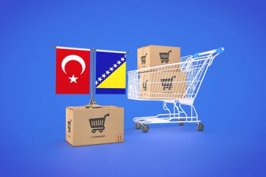 Bosna-Hersek, Bosna-Hersek Cumhuriyeti, Türkiye, E-ticaret platformları. 3B Görsel Tasarım