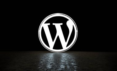 Wordpress, bir açık kaynak web yazılımı - Wordpress sosyal medya arkaplanı
