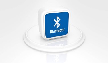  Bluetooth, Sosyal Medya Logoları Görsel Sunum - 3D Tasarım
