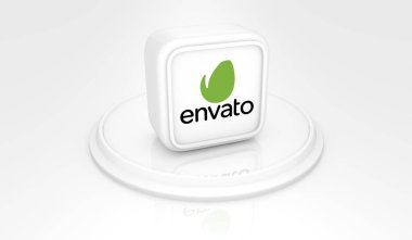  envato, Sosyal Medya Logoları Görsel Sunum - 3D Tasarım