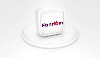 Fandom, Social Media Logos Görsel Sunum - Arkaplan Tasarımı