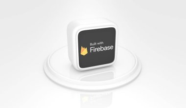 Firebase, Social Media Logos Görsel Sunum - Arkaplan Tasarımı