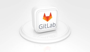 gitLab, Sosyal Medya Logoları Görsel Sunum - Arkaplan Tasarımı