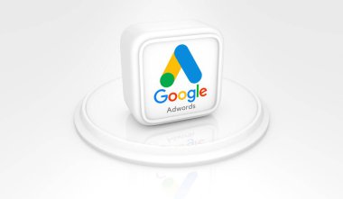 Google Adwords, Sosyal Medya Logoları Görsel Sunum - Arkaplan Tasarımı