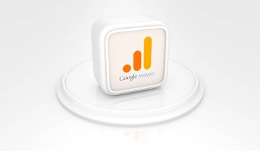 Google Analitikleri, Sosyal Medya Logoları Görsel Sunum - Arkaplan Tasarımı