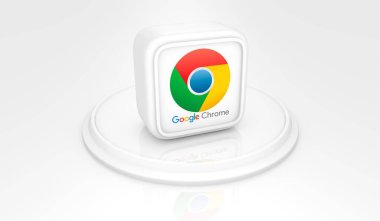 Google Chrome, Sosyal Medya Logoları Görsel Sunum - Arkaplan Tasarımı