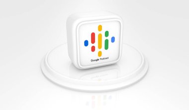 Google podcast 'leri, Sosyal Medya Logoları Görsel Sunum - Arkaplan Tasarımı