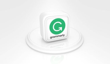 Grammarly, Social Media Logos Visual Presentation - Background Design clipart