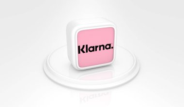 Klarna, Sosyal Medya Logoları Görsel Sunum - Arkaplan Tasarımı