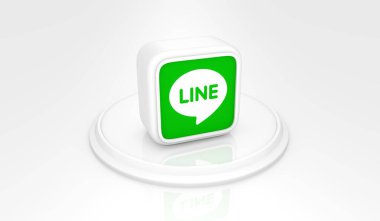 line, Social Media Logos Görsel Sunum - Arkaplan Tasarımı