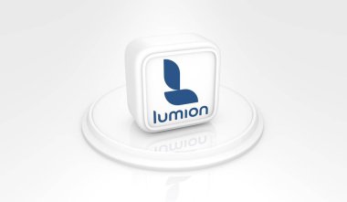 Lumion, Sosyal Medya Logoları Görsel Sunum - Arkaplan Tasarımı