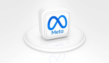 Meta yeni facebook, Sosyal Medya Logoları Görsel Sunum - Arkaplan Tasarımı