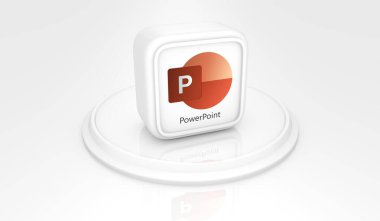 mikrosoft, Powerpoint, Sosyal Medya Logoları Görsel Sunum - Arkaplan Tasarımı