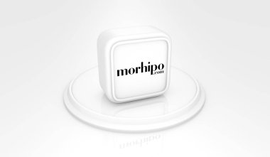 morhipo, Sosyal Medya Logoları Görsel Sunum - 3D Tasarım