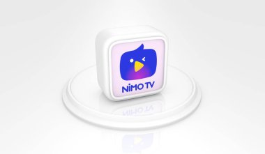 nimo TV, Sosyal Medya Logoları Görsel Sunum - 3D Tasarım