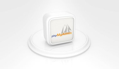 PhpMyAdmin, Sosyal Medya Logoları Görsel Sunum - 3D Tasarım