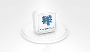 post gresql, Sosyal Medya Logoları Görsel Sunum - 3D Tasarım