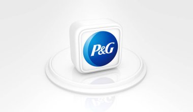 Procter & Gamble, Sosyal Medya Logoları Görsel Sunum - 3B Tasarım