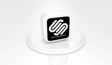 kare alanı, Sosyal Medya Logoları Görsel Sunum - 3D Tasarım