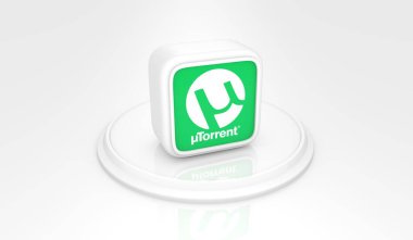 utorrent, Sosyal Medya Logoları Görsel Sunum - 3D Tasarım