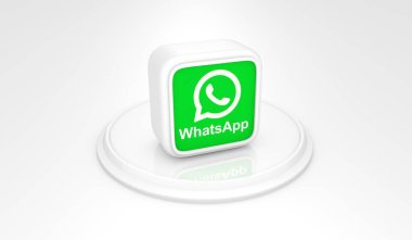 Whatsapp, Sosyal Medya Logoları Görsel Sunum - 3D Tasarım