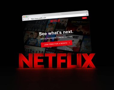 Netflix, Netflix Tanıtım ve Görsel Konsept.