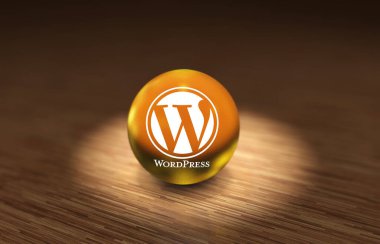 Wordpress, bir açık kaynak web yazılımı - Wordpress sosyal medya arkaplanı