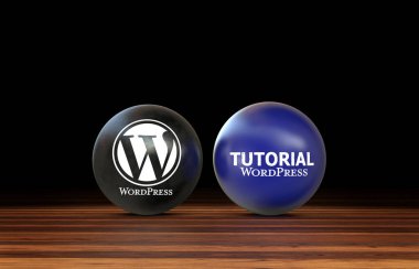 Wordpress Öğretmenlik, bir açık kaynak web yazılımı - Wordpress sosyal medya arkaplanı.