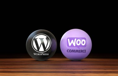WooCommerce - Açık Kaynak Ticaret Platformu - WooCommerce Sosyal Medya Arkaplanı.