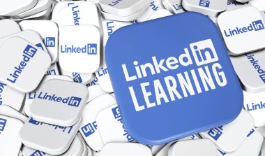 Linkedin Öğrenme, Linkedin Logo Görsel Sunumu.