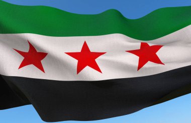 Suriye Bayrağı, Suriye Devrimi Bayrağı - Yeni Suriye Bayrağı (2024)