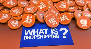 Dropshipping, E-Commerce Visual Design, Social Media Images. clipart